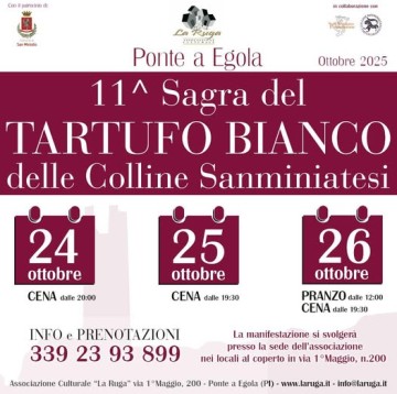 Sagra del Tartufo Bianco delle Colline Sanminiatesi